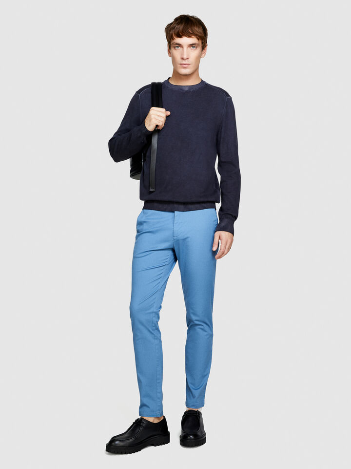 Ombre sweater - men's crew neck sweaters - Black | Sisley image number 1